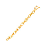 CHAIN OF FIRE GOLD CHAIN BRACELET